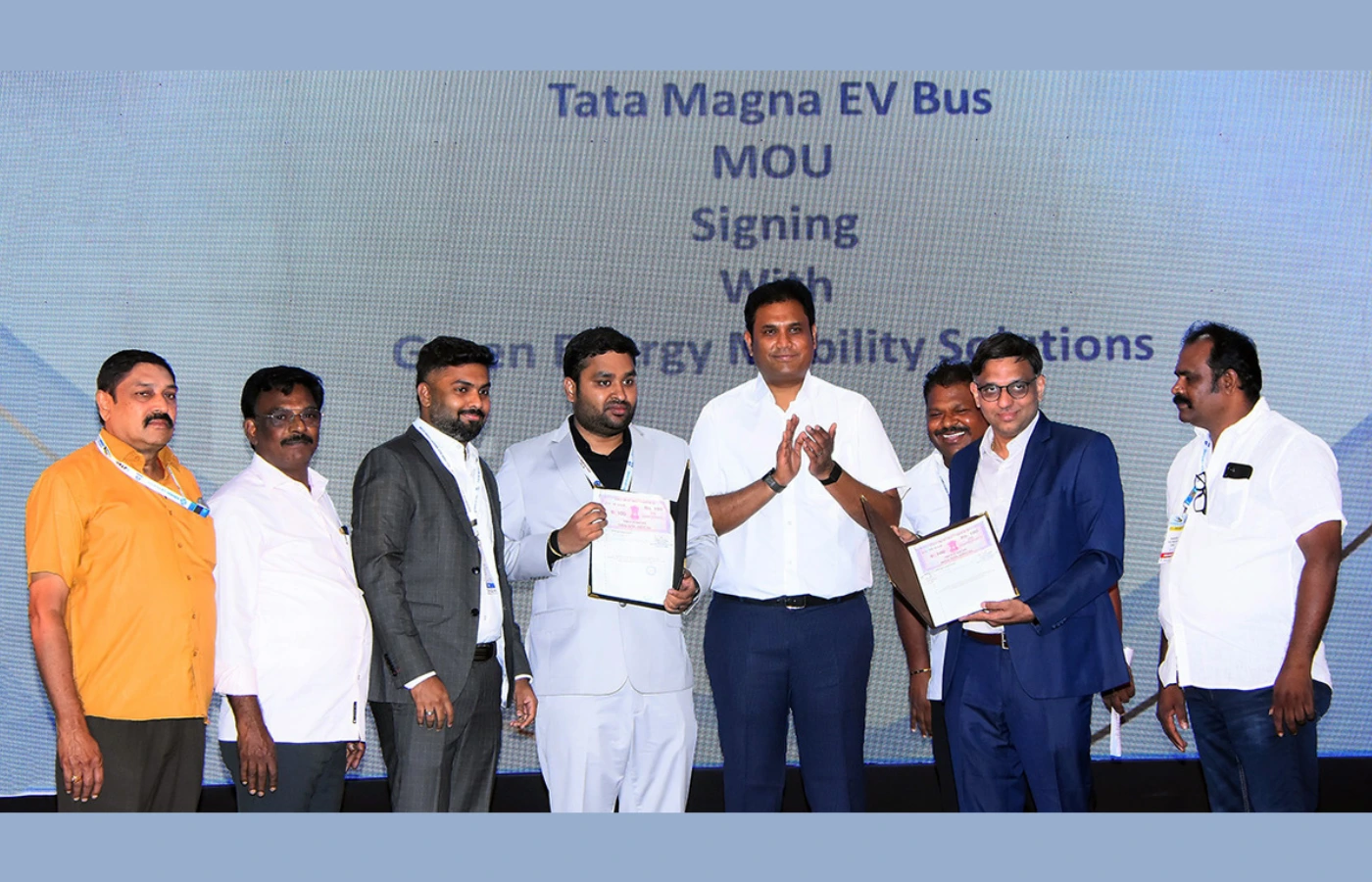 Tata Motors is set to provide 100 electric buses to Green Energy Mobility Solutions. Featured Image